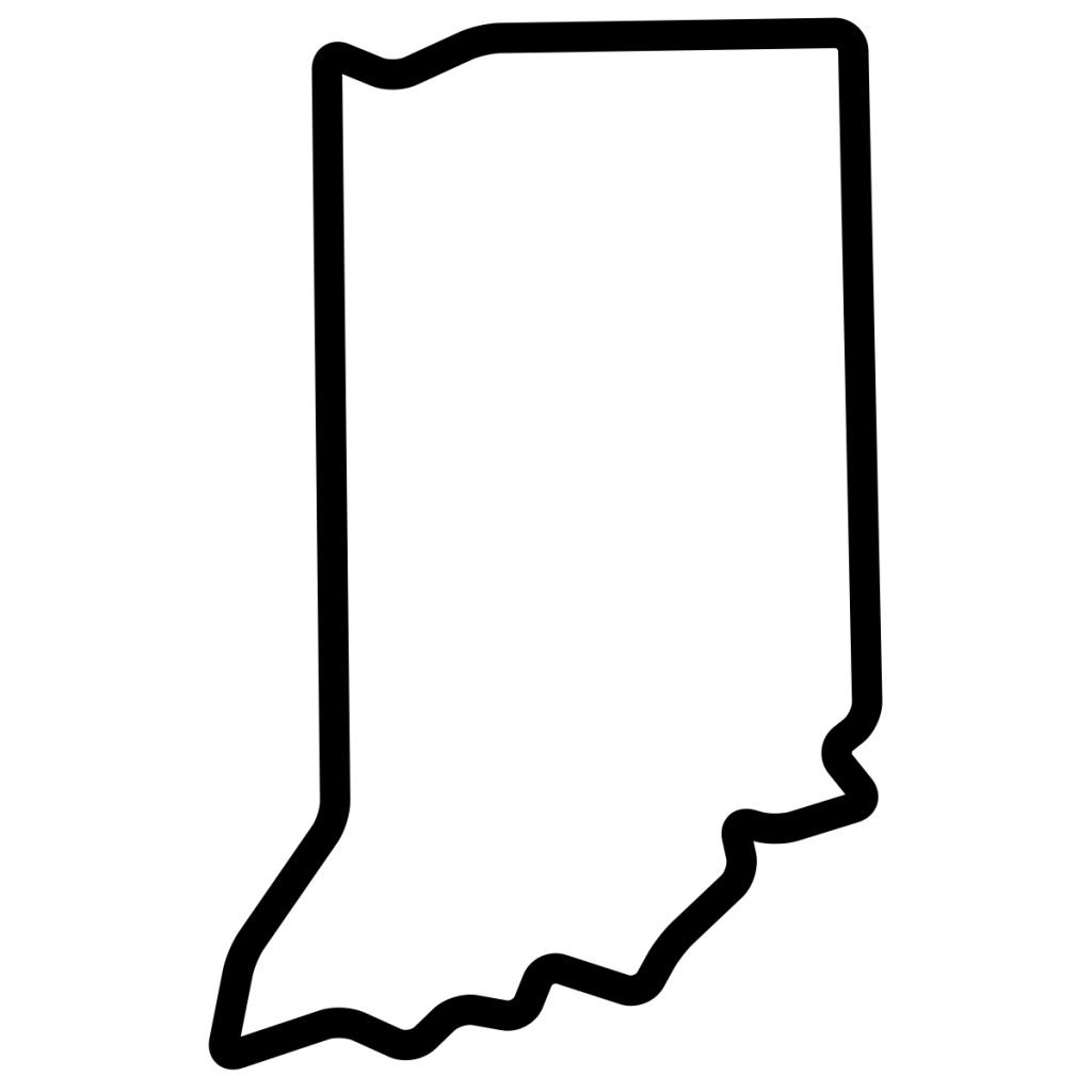 Indiana State Outline